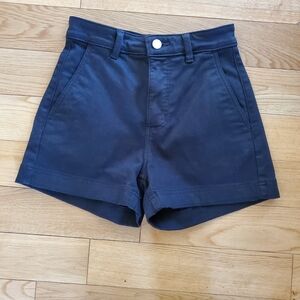 Everlane Cotton Shorts Black Size 00 XXS